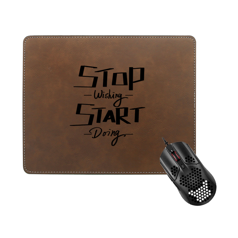 Pad Luiche Dronuilleog Leatherette Léasair 25*20cm