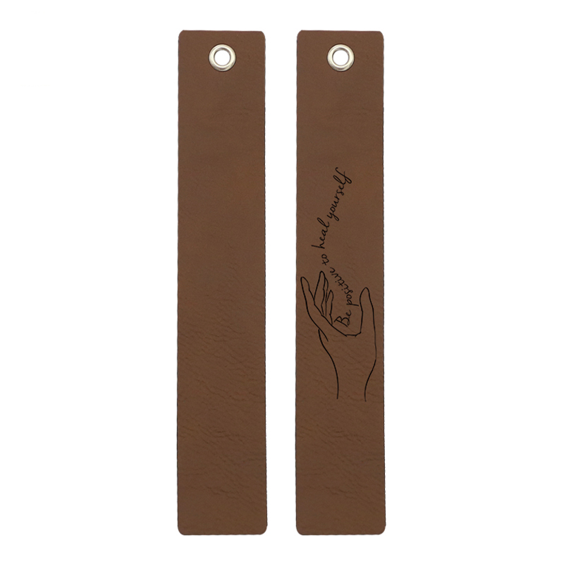 Leabharmharc Cruth Fada Laserable Leatherette