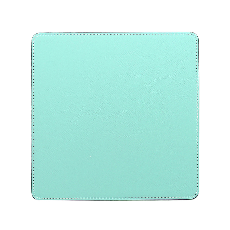 Pad Luiche Cearnóg Leatherette Laserable 20*20cm