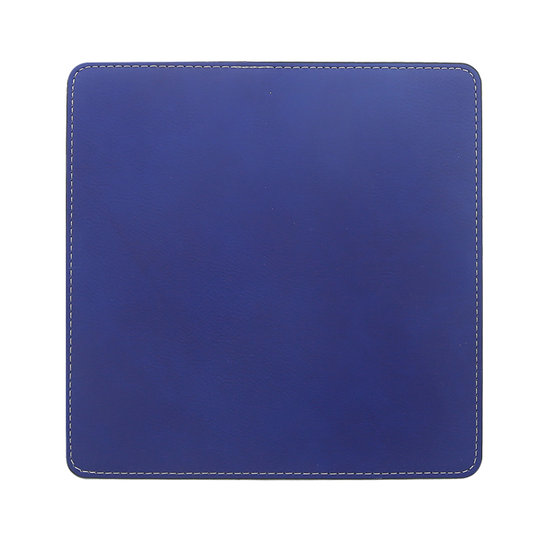 Pad Luiche Cearnóg Leatherette Laserable 20*20cm