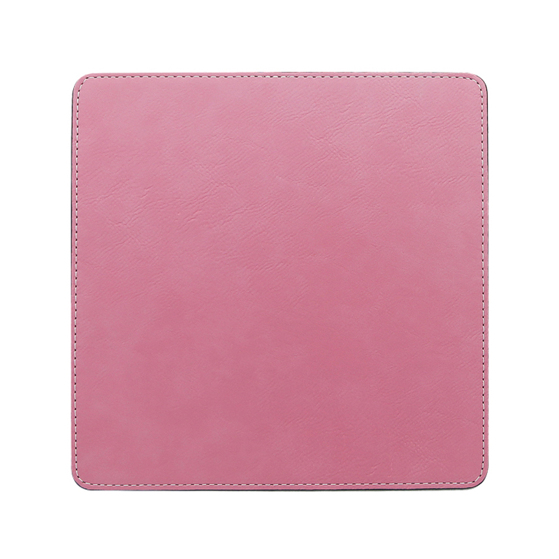 Pad Luiche Cearnóg Leatherette Laserable 20*20cm