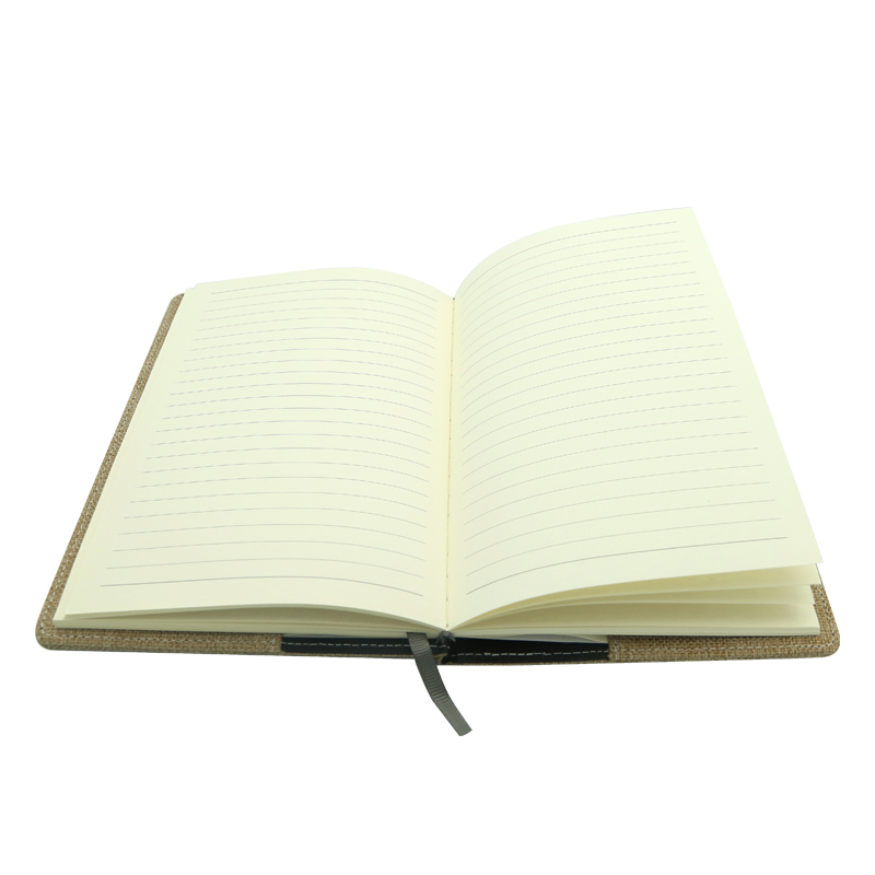 Leabhar Nótaí Inathraithe Sublimation Jute - Méid A4