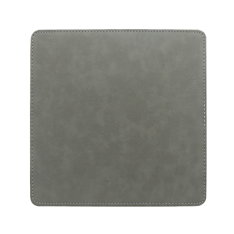 Pad Luiche Cearnóg Leatherette Laserable 20*20cm