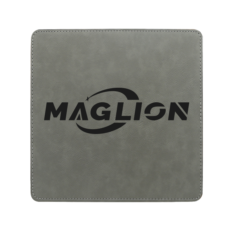 Pad Luiche Cearnóg Leatherette Laserable 20*20cm
