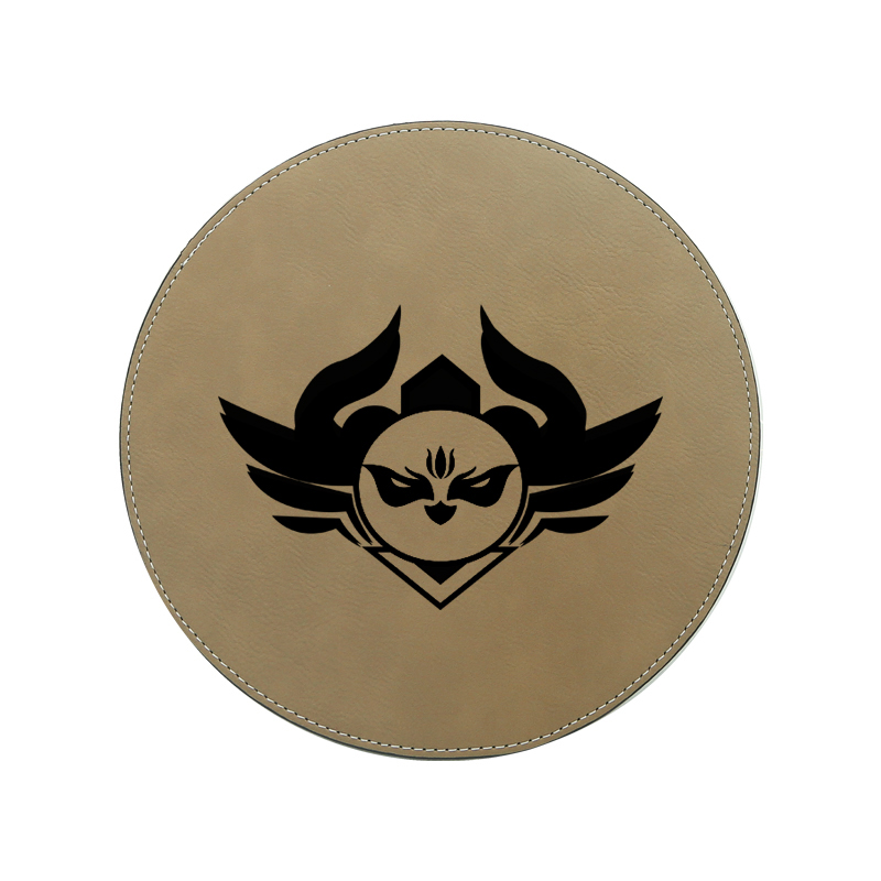 Pad Luiche Babhta Leatherette Léasair 20*20cm