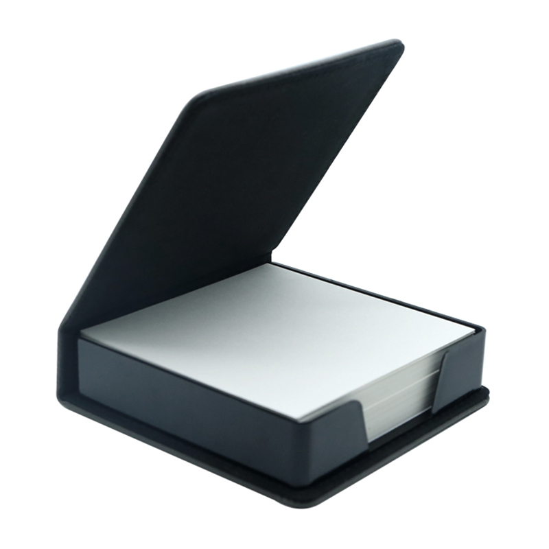 Sealbhóir Notepad Cearnóg Leatherette Laserable