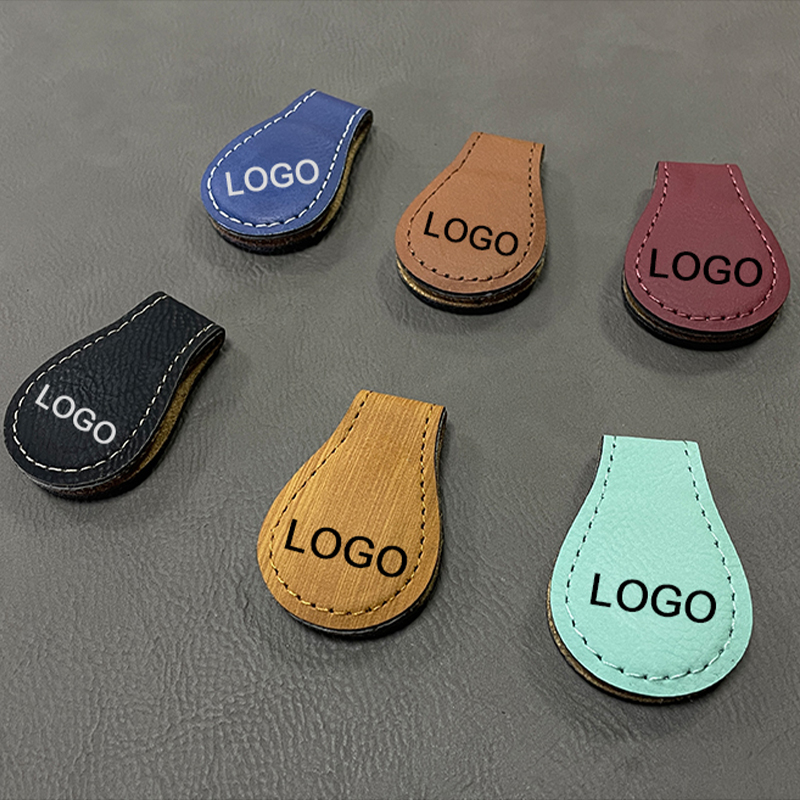 Leabharmharc Maighnéad Leatherette Laserable