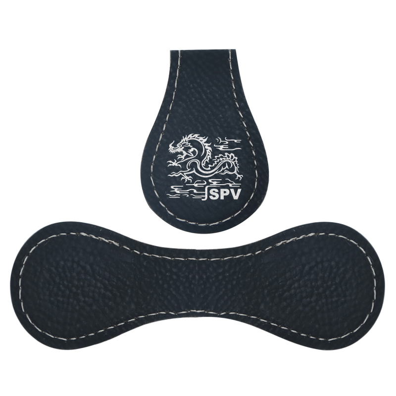 Leabharmharc Maighnéad Leatherette Laserable