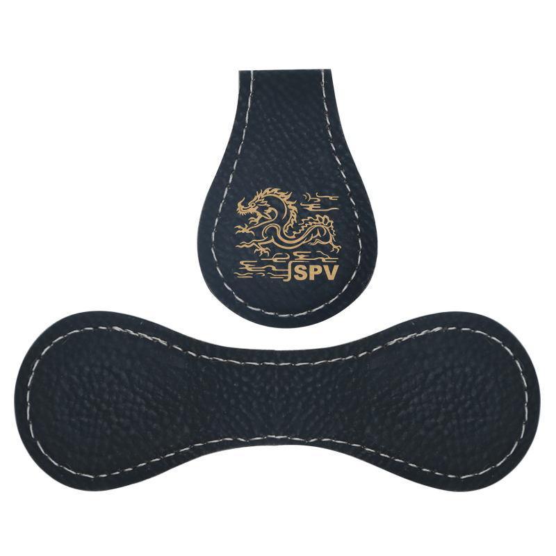 Leabharmharc Maighnéad Leatherette Laserable