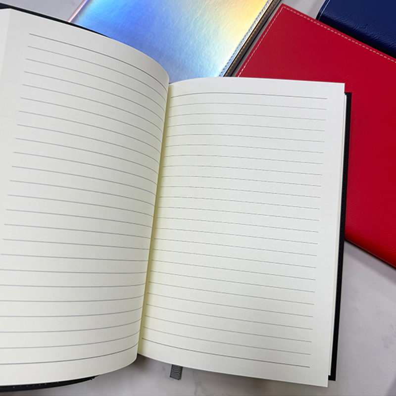 Leabhar nótaí Inathraithe Leatherette Laserable