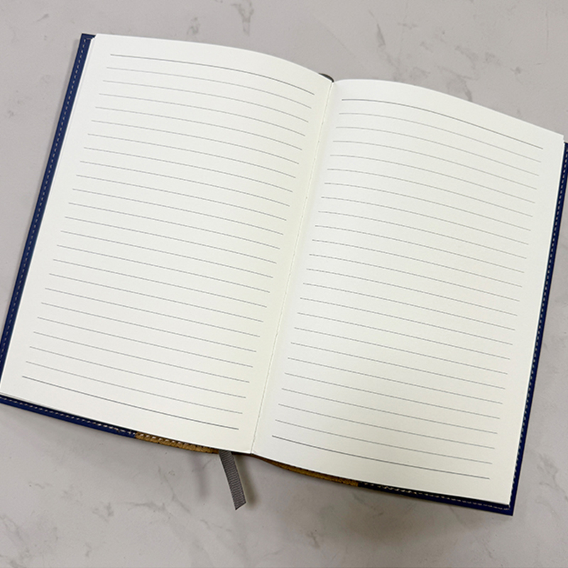 Leabhar nótaí Inathraithe Leatherette Laserable