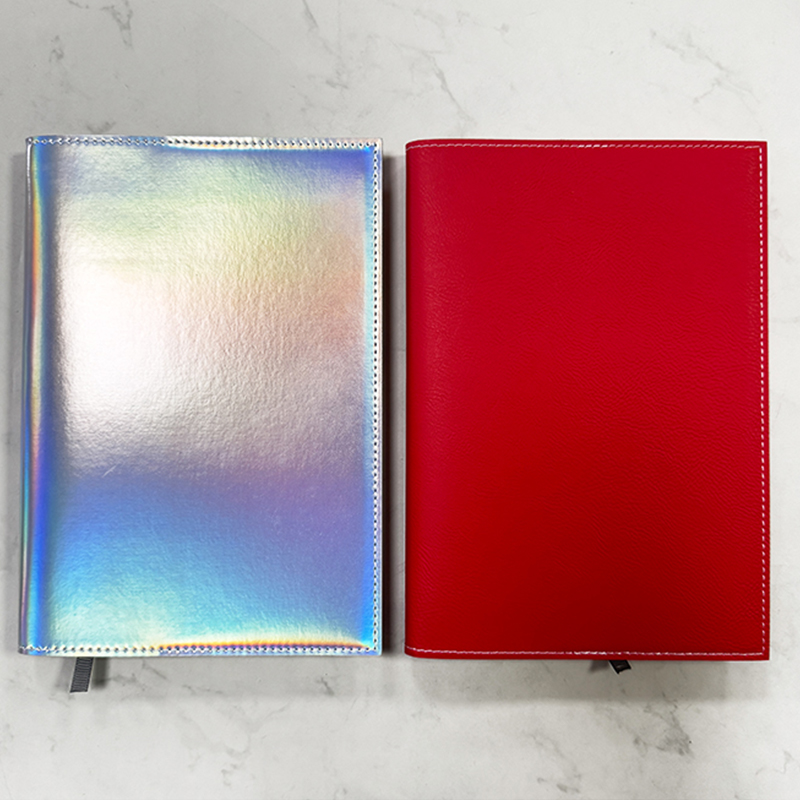 Leabhar nótaí Inathraithe Leatherette Laserable