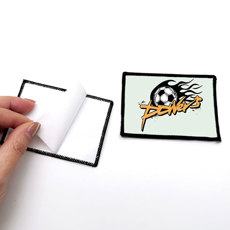 3 1/2' x 2 1/2' Fabraic Sublimation Dronuilleog Paiste Merrow le greamaitheach
