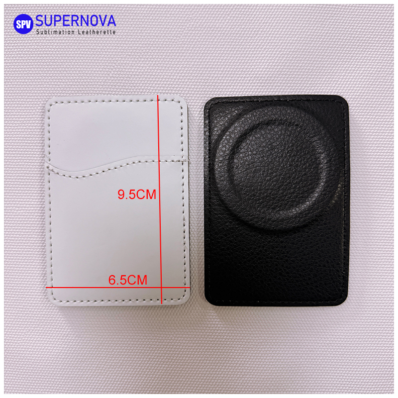 Sealbhóir Cárta Fón Leatherette Sublimation le Maighnéad