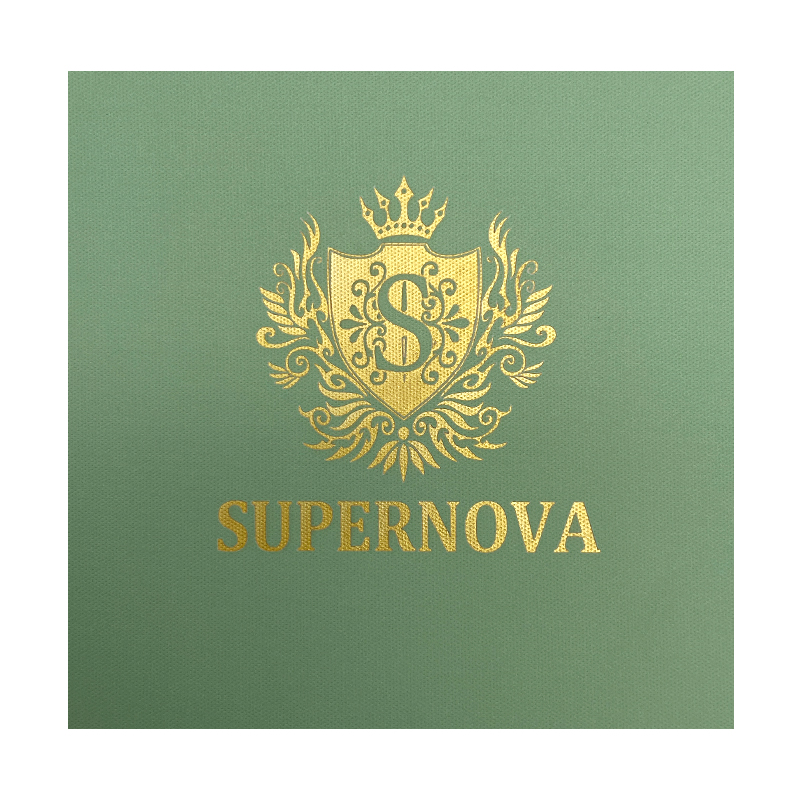 Bosca Bronntanais Páipéar Kraft Óir Engraved Laser