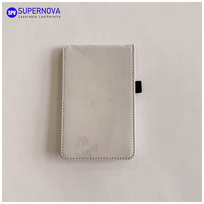 Leabhar nótaí Leatherette A7 Laserable