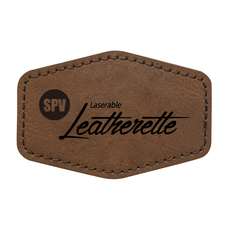 3 1/2' x 2 1/2' Paistí Heics Leatherette