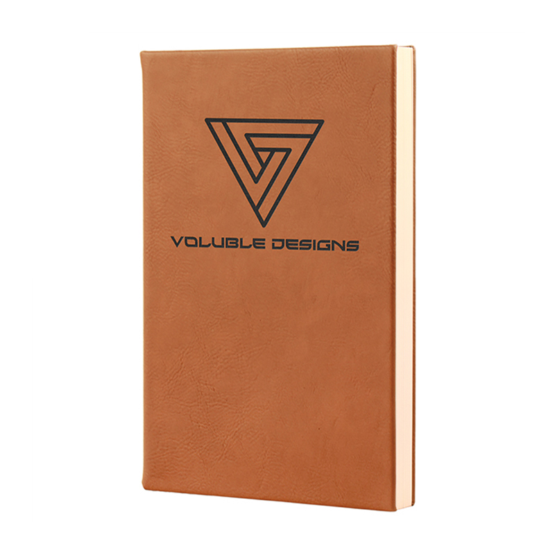 Leatherette Léasair 7 x 9 3/4 Sceitseáil Leabhar