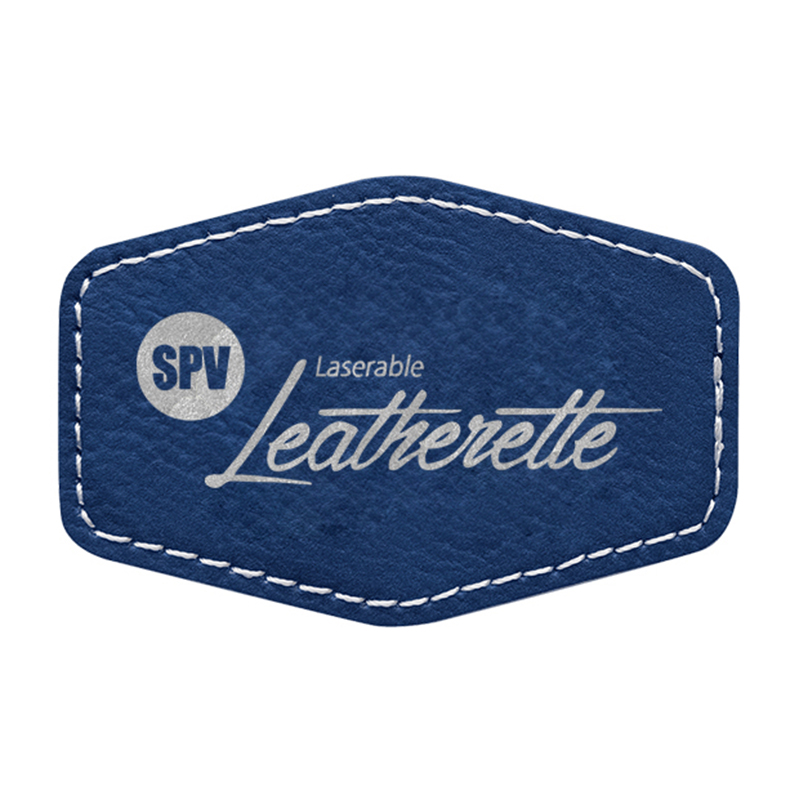 3 1/2' x 2 1/2' Paistí Heics Leatherette