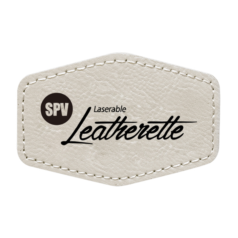 3 1/2' x 2 1/2' Paistí Heics Leatherette