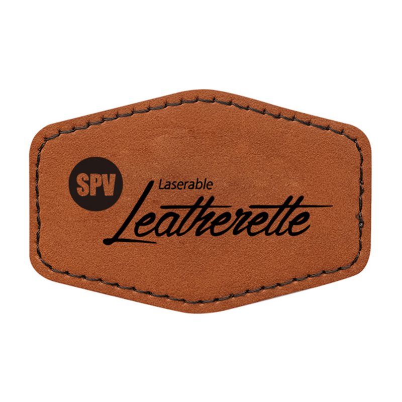 3 1/2' x 2 1/2' Paistí Heics Leatherette