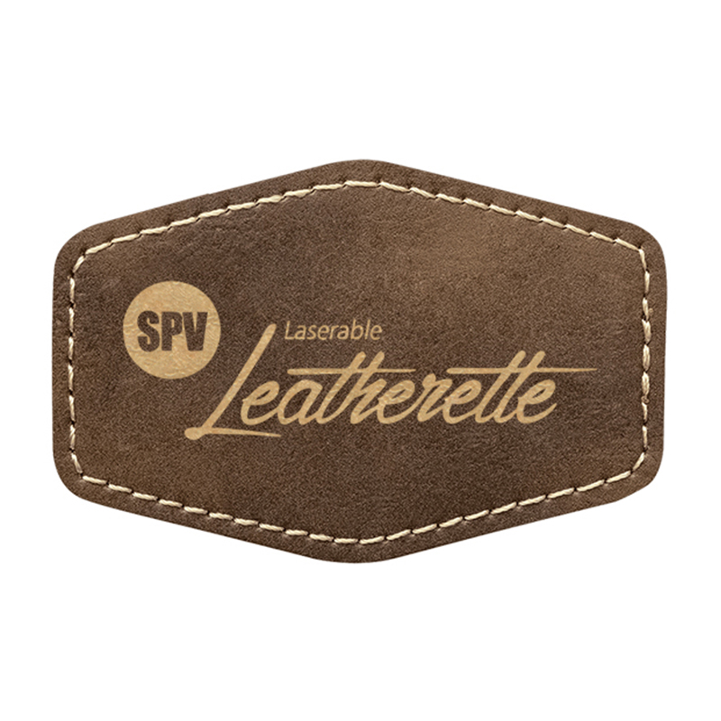 3 1/2' x 2 1/2' Paistí Heics Leatherette