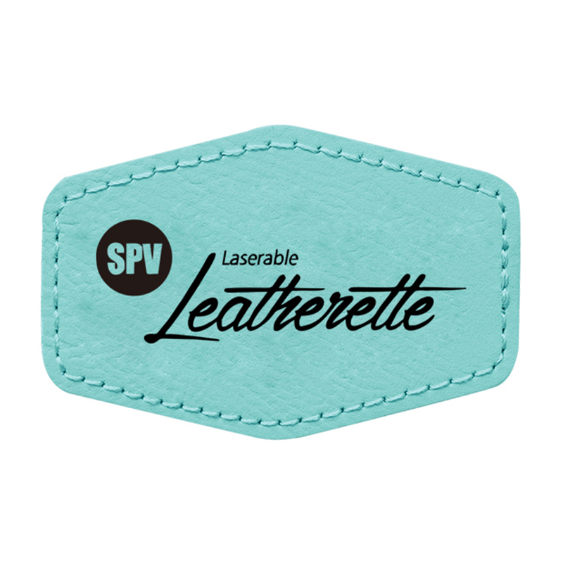 3 1/2' x 2 1/2' Paistí Heics Leatherette