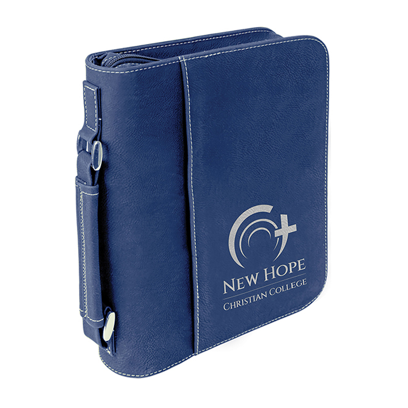 7 1/2'×10 3/4'Clúdach Leabhar Leatherette le Dúnadh Zipper