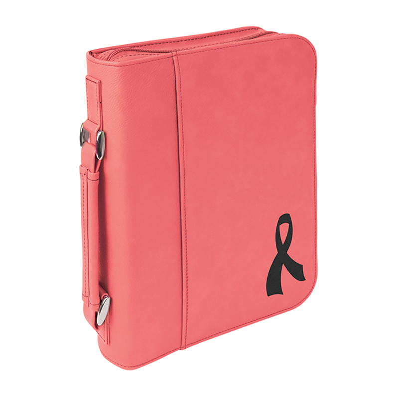 7 1/2'×10 3/4'Clúdach Leabhar Leatherette le Dúnadh Zipper