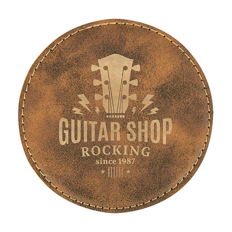Cluiche Babhta Leatherette Coasters