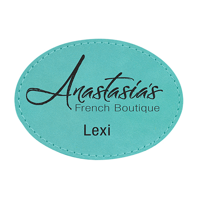 3' x 2' Paistí Leatherette Oval