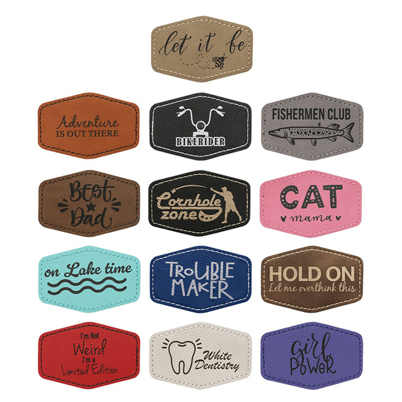 3 1/2' x 2 1/2' Paistí Heics Leatherette