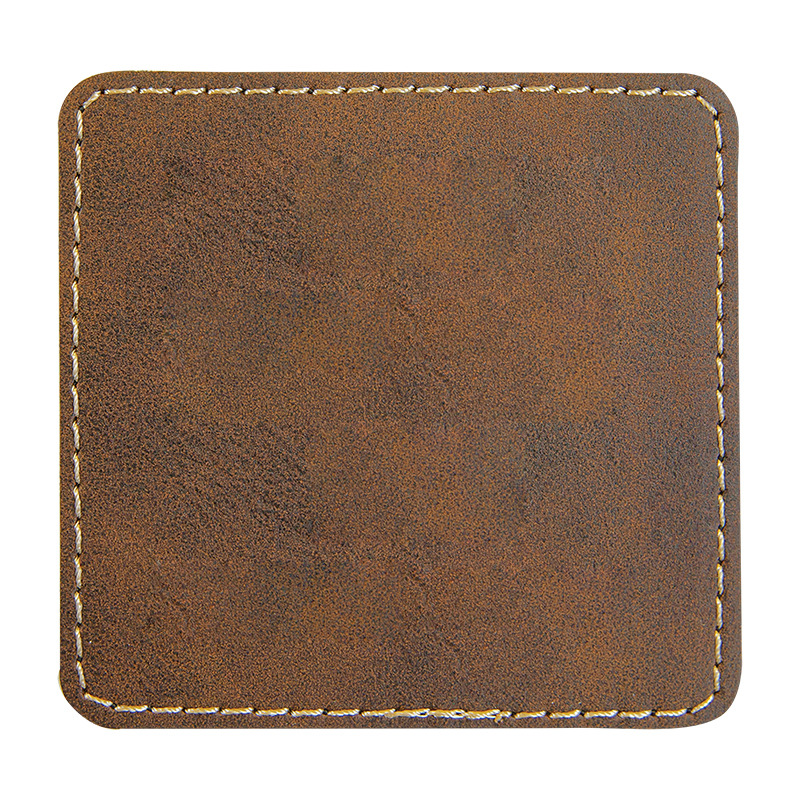 3 1/2' x 2 1/2' Paistí Cearnóg Leatherette