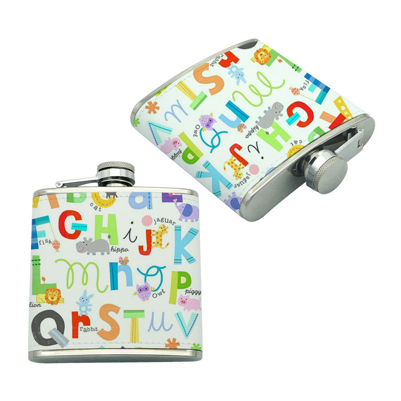 6 unsa. Fleascán Cruach Dhosmálta Leatherette Sublimation