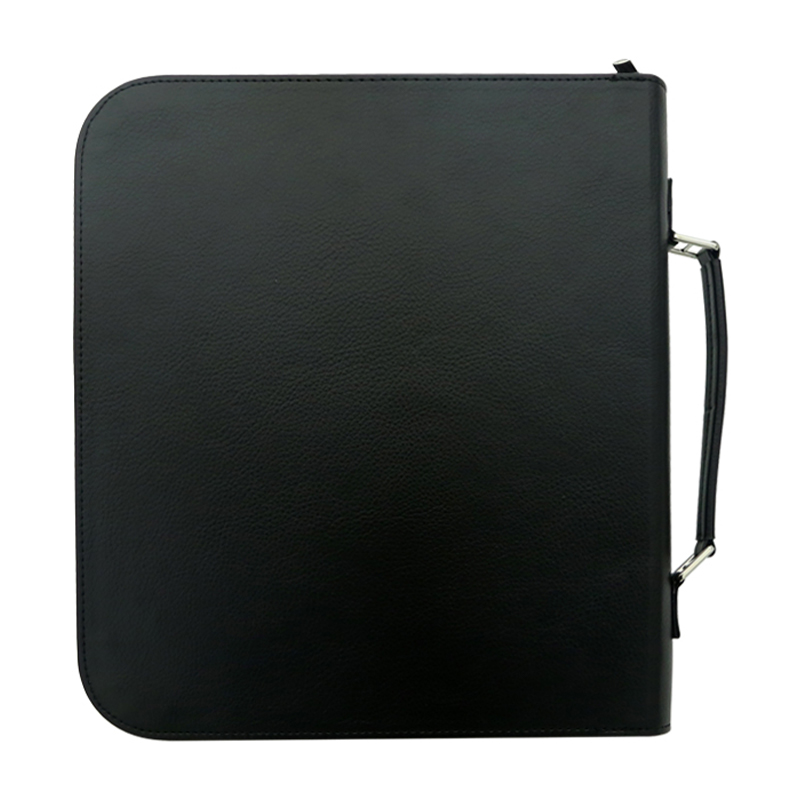 Clúdach Leabhar Leatherette Sublimation le Dúnadh Zipper