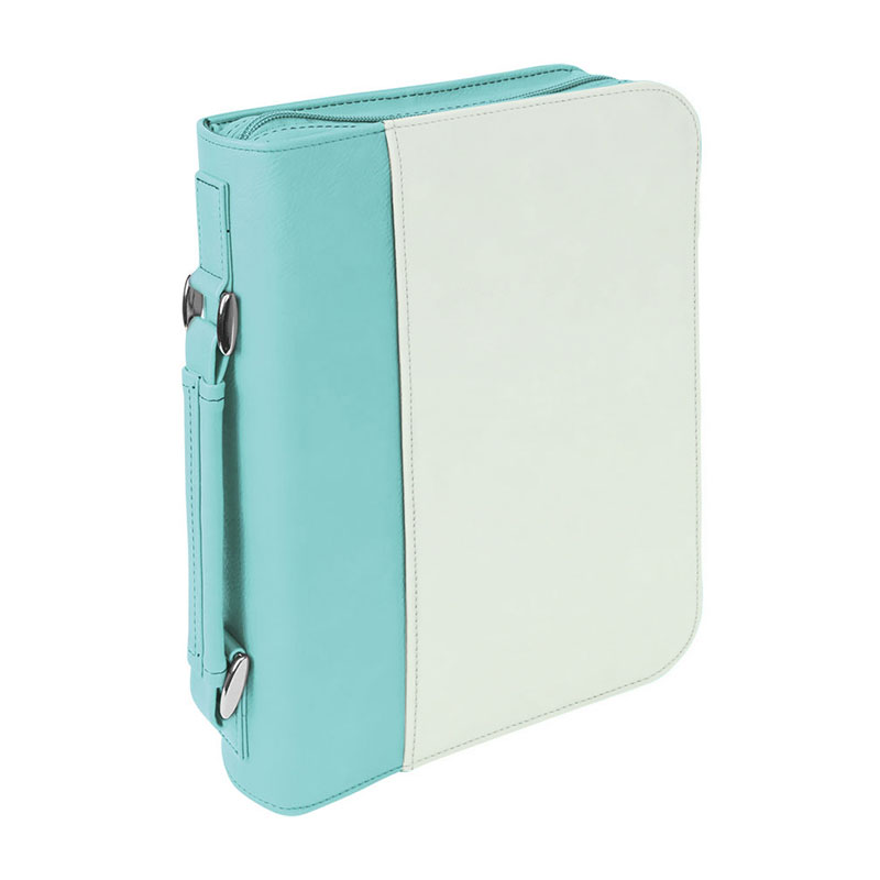 Clúdach Leabhar Leatherette Sublimation le Dúnadh Zipper
