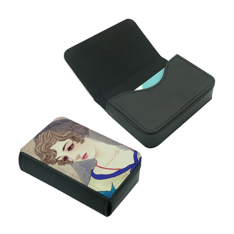 Sealbhóir Cárta Ainm Leathar Sublimation Pu