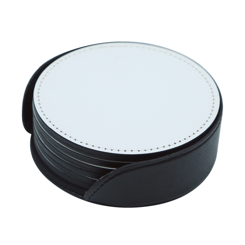 Sublimation PU Leathar Mug Coaster - Babhta