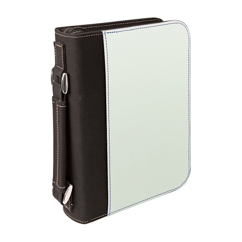 Clúdach Leabhar Leatherette Sublimation le Dúnadh Zipper