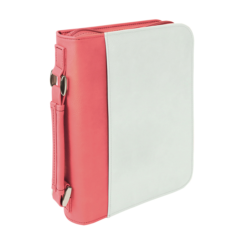 Clúdach Leabhar Leatherette Sublimation le Dúnadh Zipper