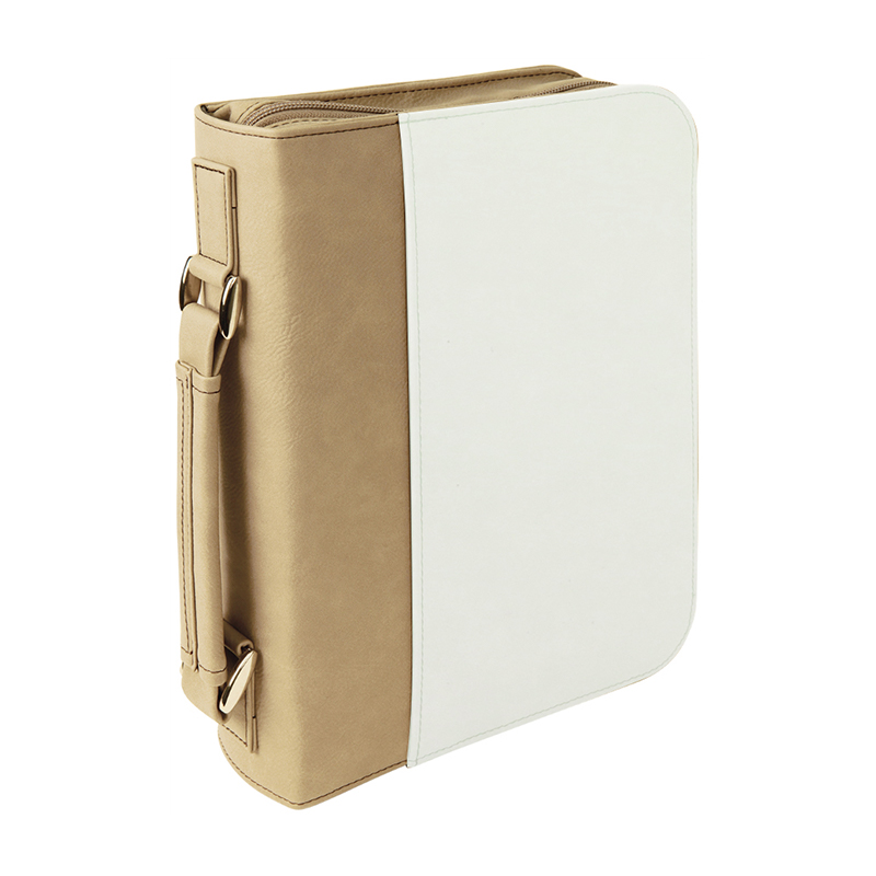 Clúdach Leabhar Leatherette Sublimation le Dúnadh Zipper