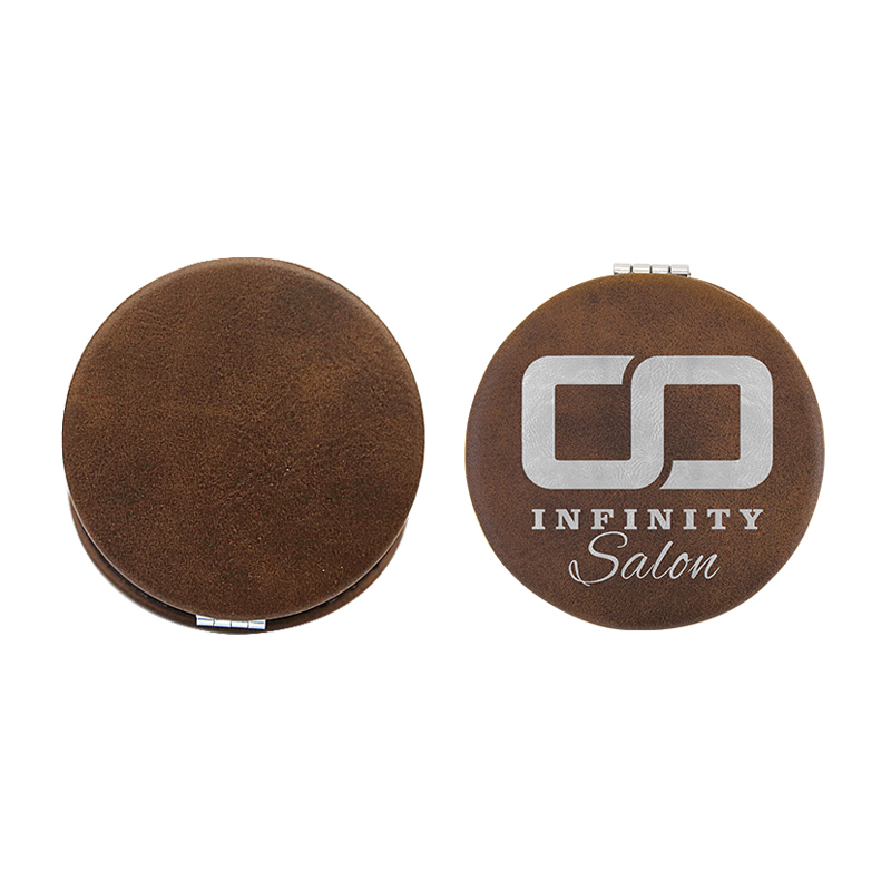 Scáthán Dlúth leatherette laserable