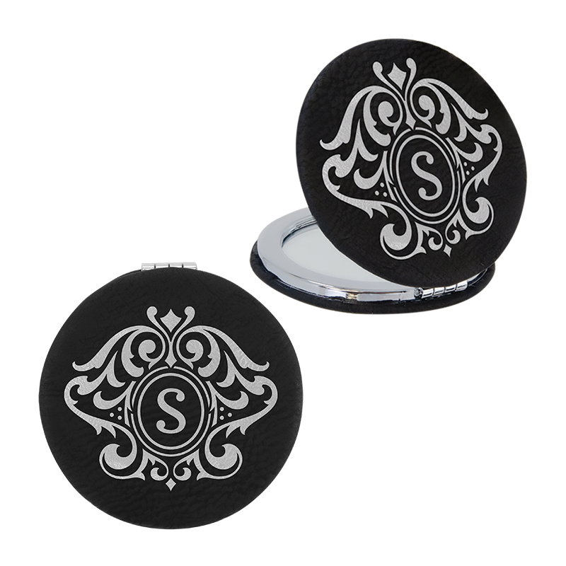 Scáthán Dlúth leatherette laserable
