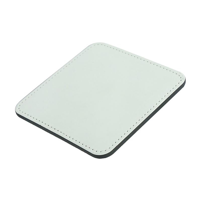 Sublimation PU Leathar Mug Coaster -Cearnóg
