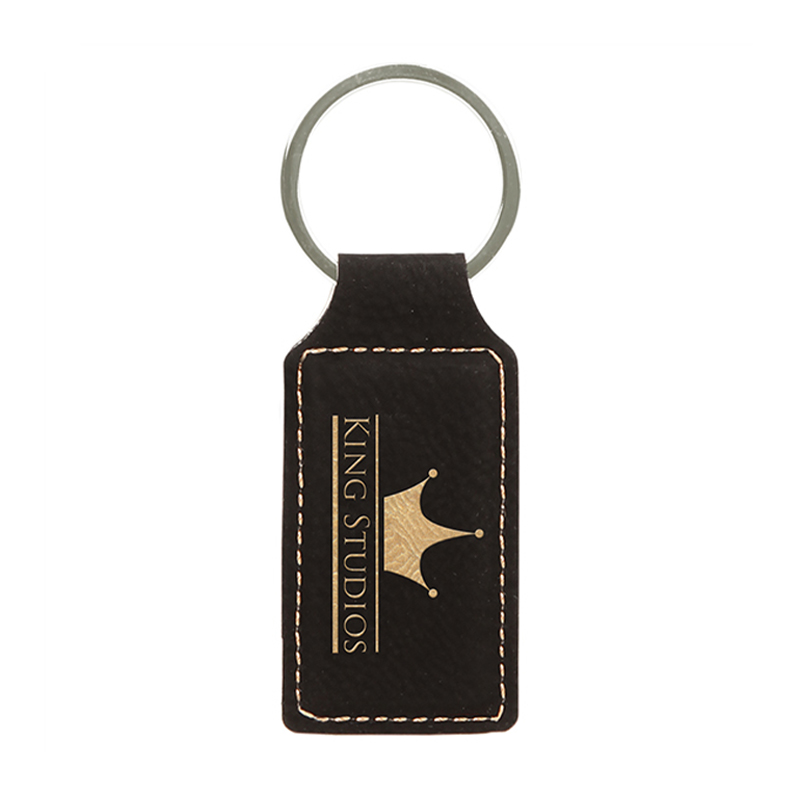 Keychain Dronuilleog Laserable Leatherette