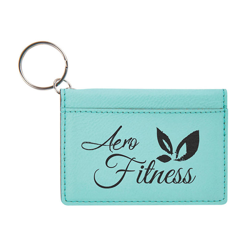 Sealbhóirí ID Leatherette Laserable