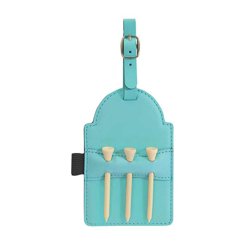 Clib Mála Gailf Leatherette Laserable le Tees