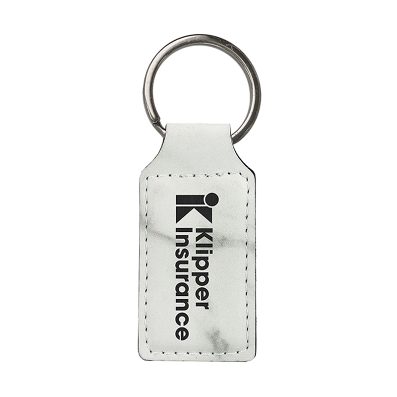 Keychain Dronuilleog Laserable Leatherette