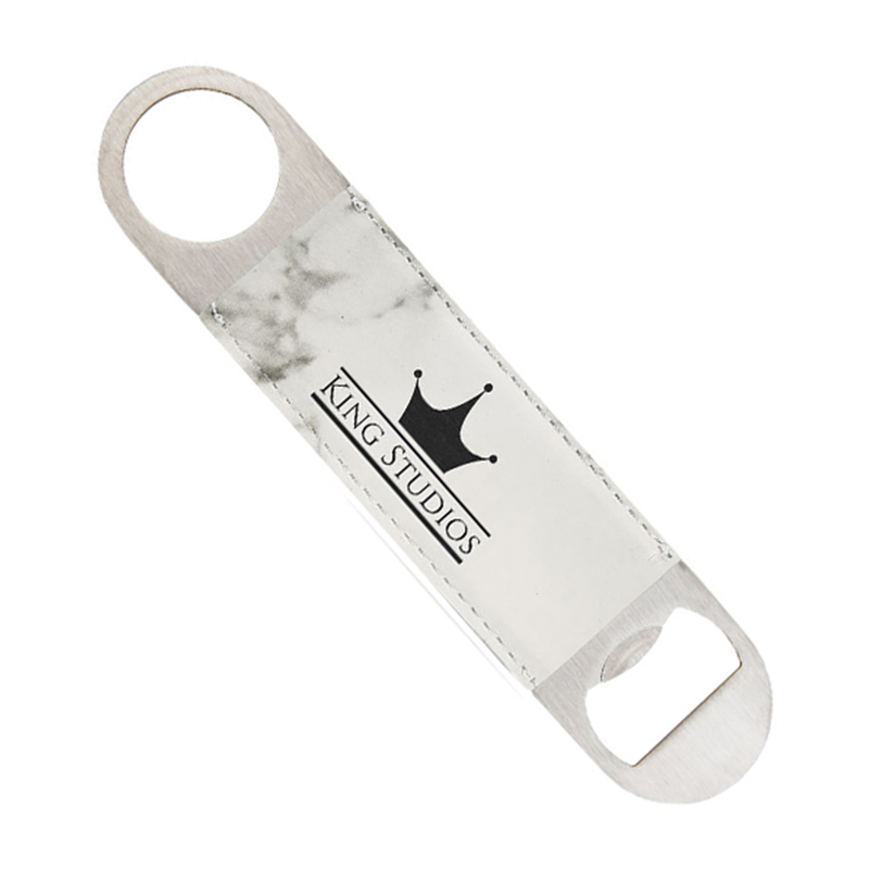 Oscailteoir Buidéal Leatherette Laserable