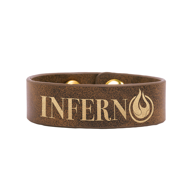 9 1/2' x 2' Bracelet Cufa Leatherette Léasair